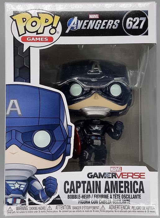627 Captain America - Marvel Avengers Game Funko POP - Box Damaged Funko