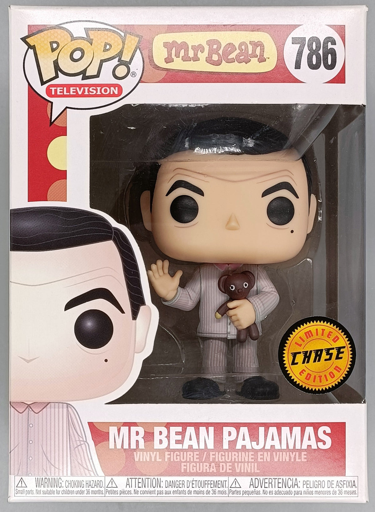 786 Mr. Bean (Pajamas- w/ Teddy) Chase Funko POP Funko