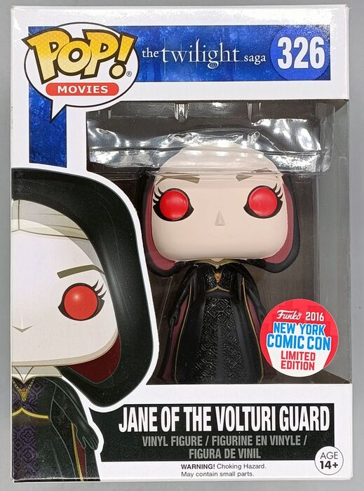 326 Jane of the Volturi Guard (Hood) Twilight Saga - 2016 Con - Box Damaged Funko POP Funko