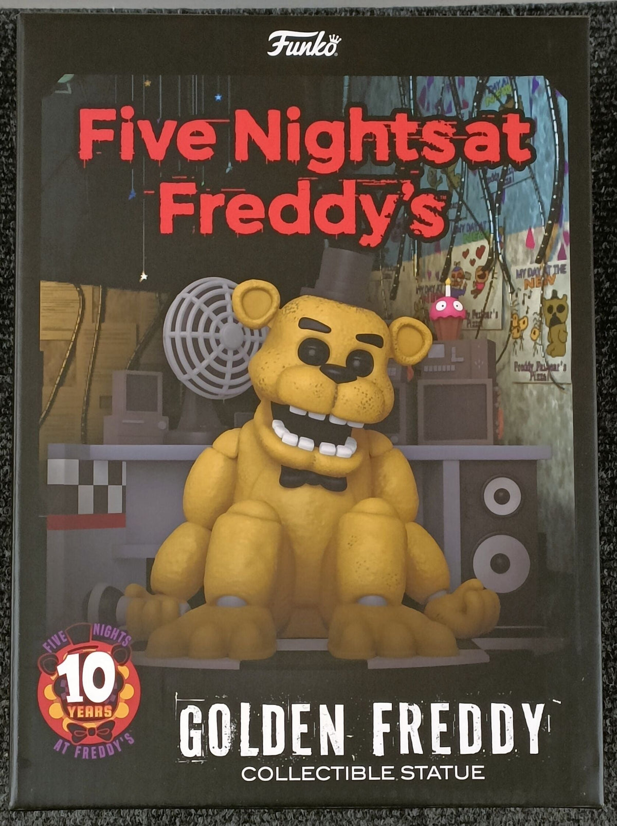 Golden Freddy Statue Five Nights at Freddy's 12 Inch Funko POP Funko