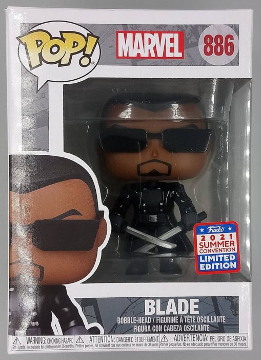 886 Blade - Marvel - 2021 Con Funko POP Funko
