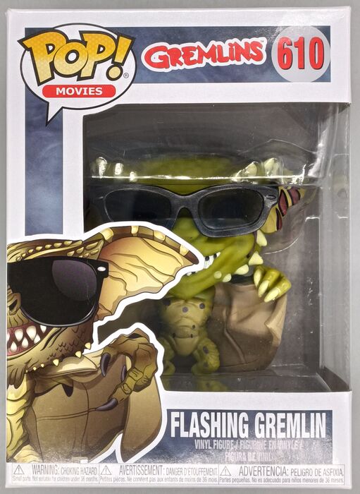 610 Flashing Gremlin - Gremlins - Box damaged Funko POP Funko