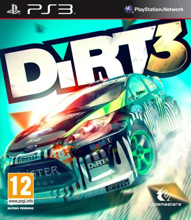 DiRT 3 for Sony Playstation 3 (PS3) Funko