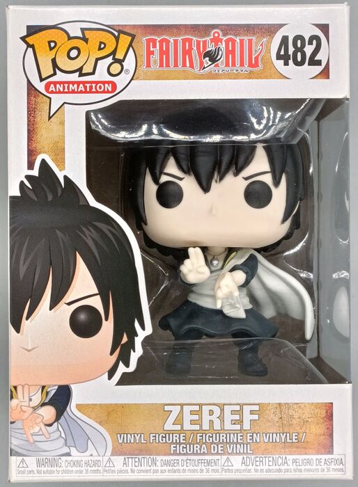 482 Zeref - Fairy Tail - Box Damaged Funko POP Funko