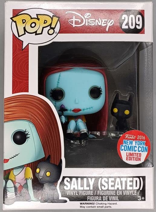 209 Sally (Seated- w/ Cat) Disney The Nightmare Before Christmas TNBC - 2016 Con Funko POP