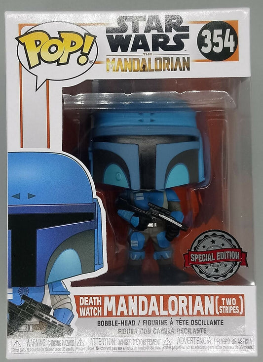 354 Death Watch Mandalorian (Two Stripes) - Star Wars Funko POP