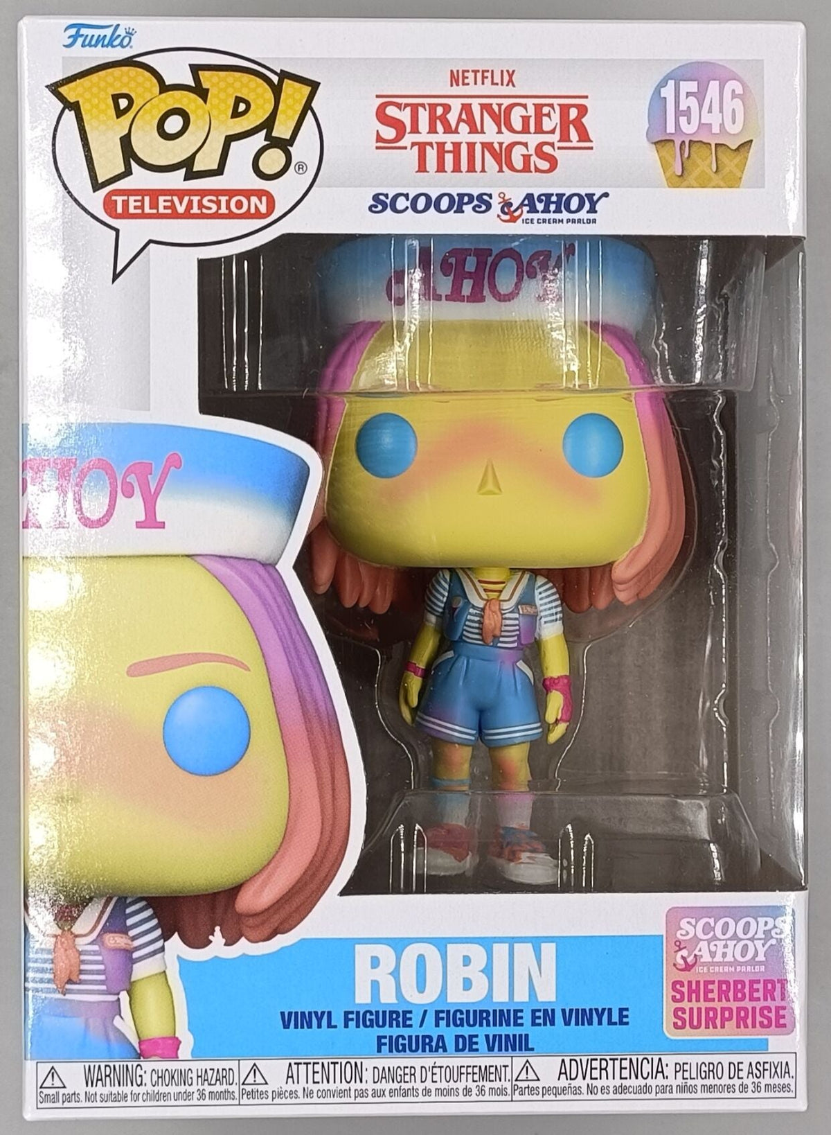 1546 Robin (Scoops Ahoy) - Stranger Things Funko POP - Brand New Funko