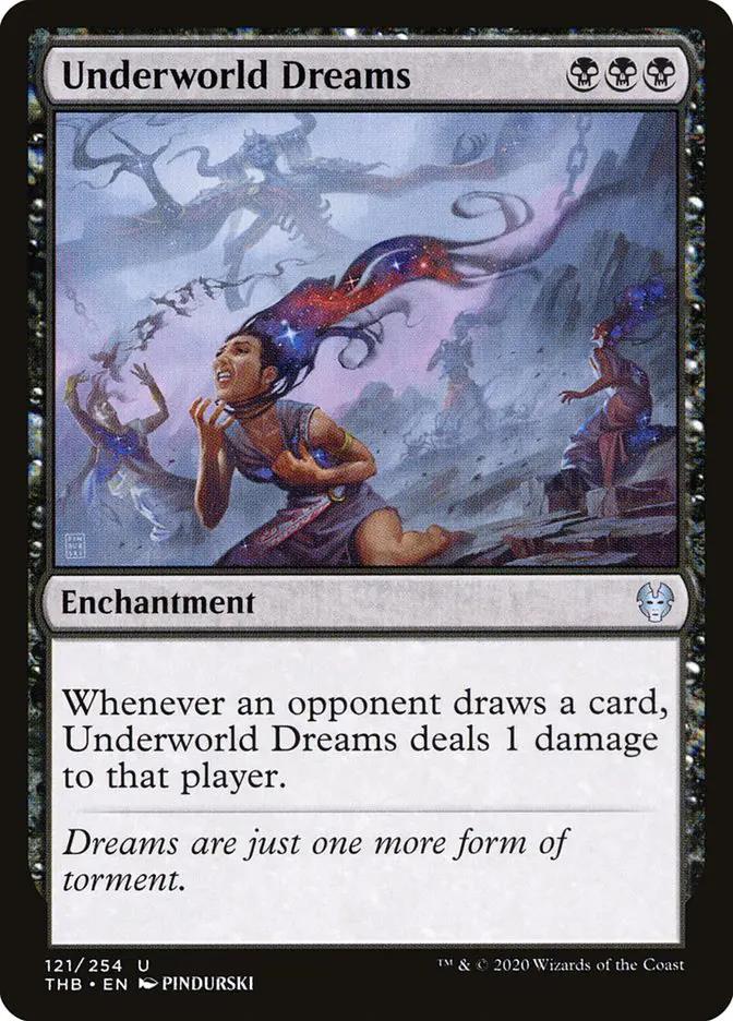 121 - Underworld Dreams - Theros Beyond Death - Normal - Magic: The Gathering Card