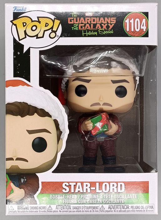 1104 Star-Lord Marvel Guardians Of The Galaxy Holiday Speci Funko POP Funko