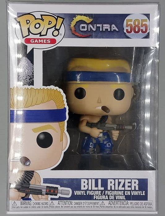 585 Bill Rizer - Contra - Funko POP - Box Damaged Funko