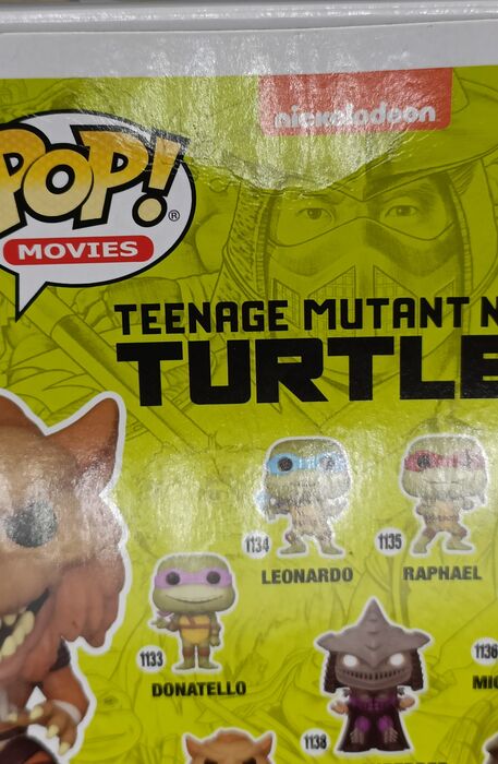 1137 Rahzar - Teenage Mutant Ninja Turtles TMNT Box Damaged Funko POP