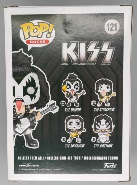 121 The Demon - KISS - Gene Simmons Funko POP