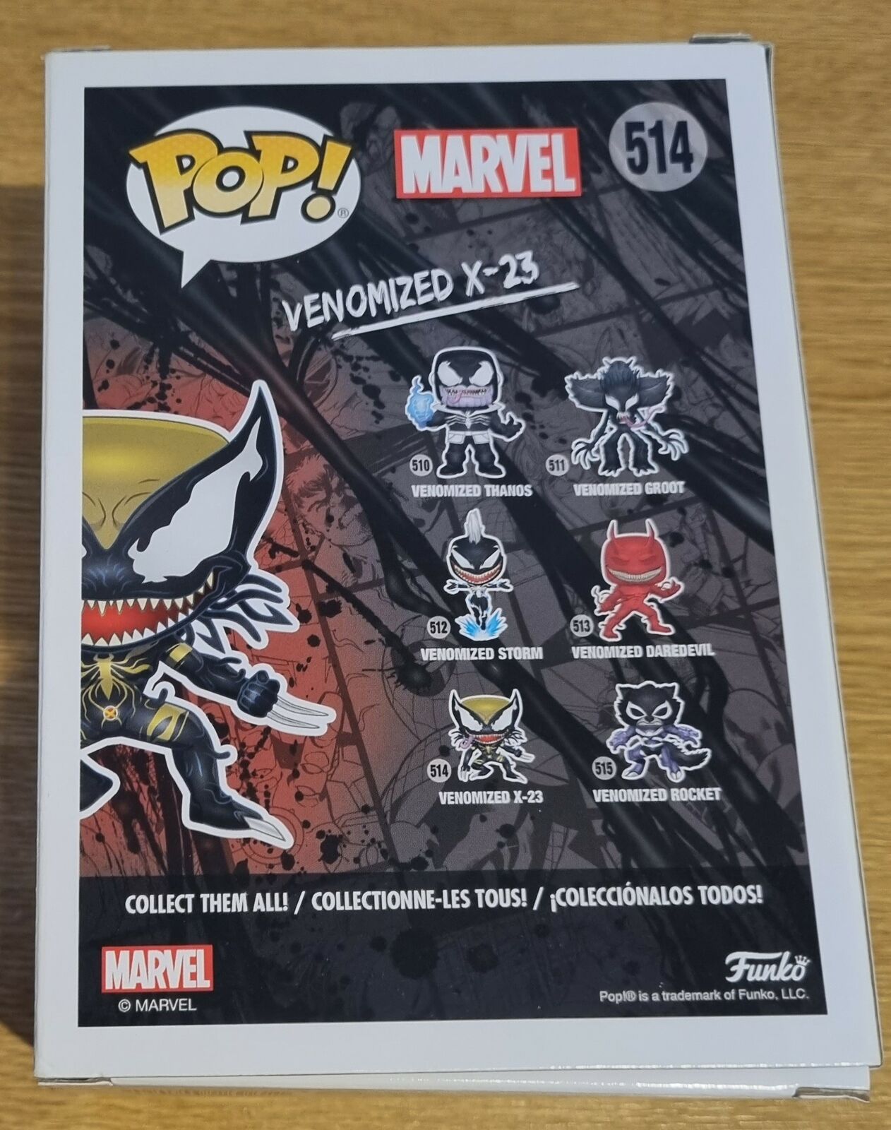 514 Venomized X-23 - Marvel Venom Funko POP