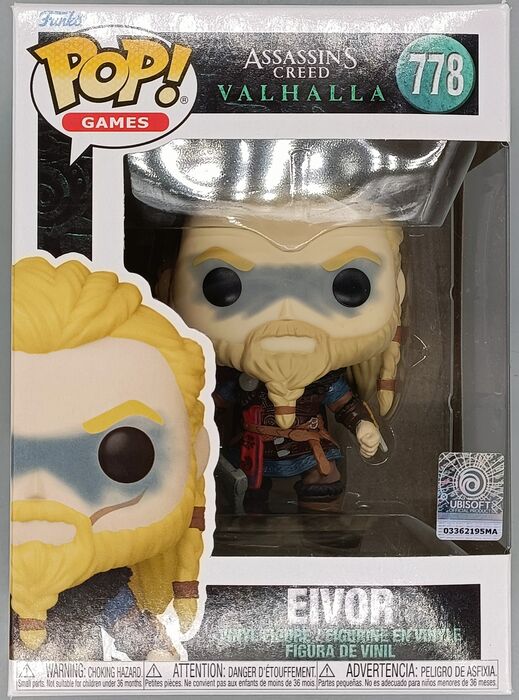 776 Eivor - Assassins Creed Valhalla - Misprinted Box 778 Funko POP