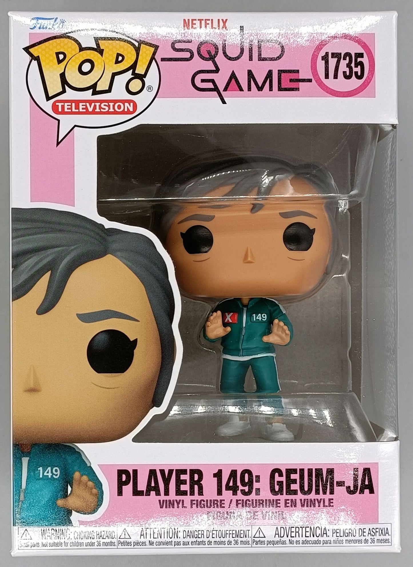 1735 Player 149: Geum-Ja - Squid Game Funko POP - Brand New Funko