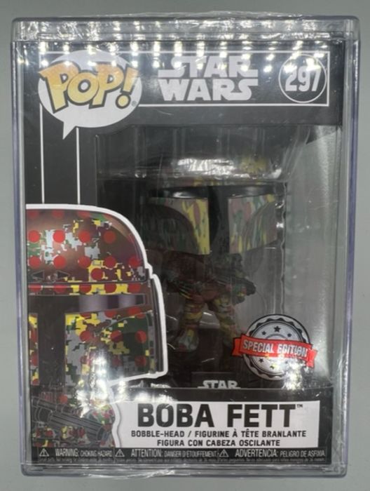 Funko 44808 Pop! Star Wars: Boba Fett (Futura Artist Series Special Edition) #297 Funko POP Funko