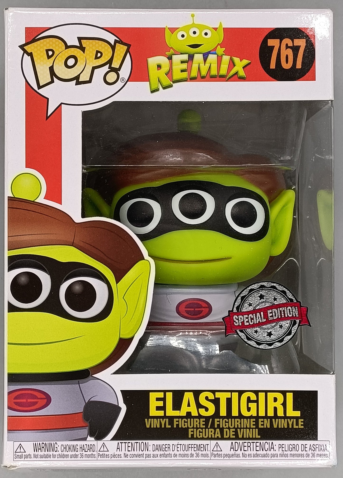767 Elastigirl (Alien) - Disney Toy Story Incr - Box Damaged Funko POP
