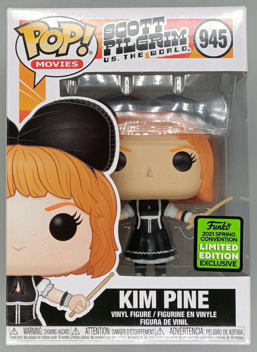 945 Kim Pine - Scott Pilgrim vs The World - 2021 Con Funko POP