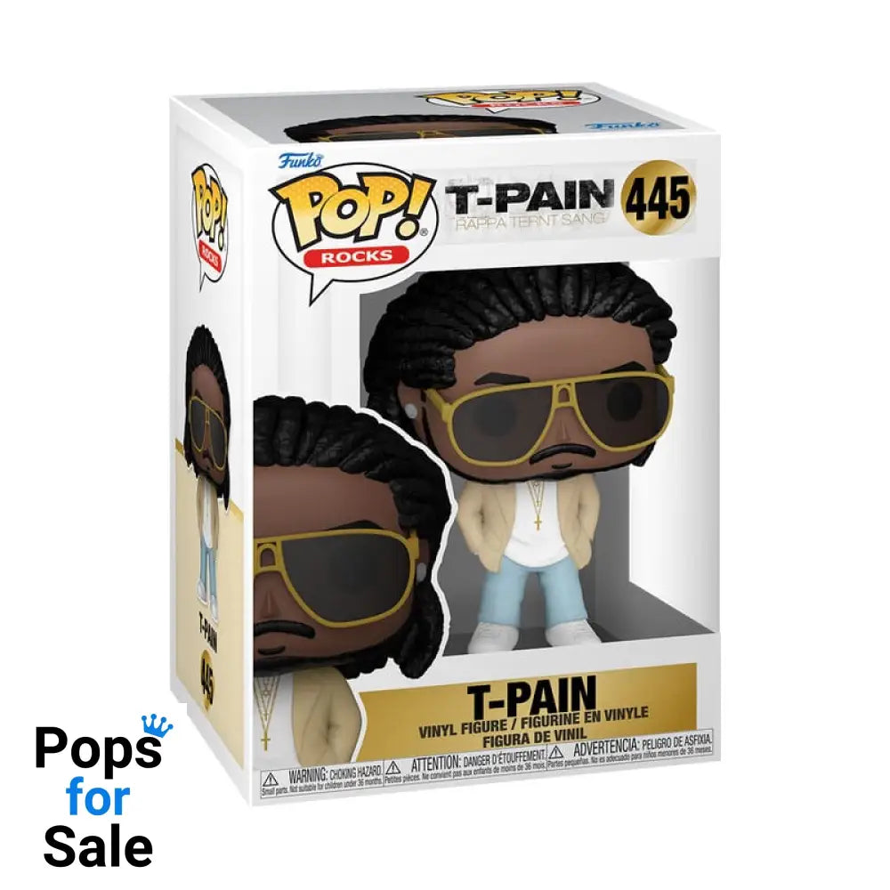445 T-Pain (Rappa Ternt Sanga) - T-Pain - Rocks Funko POP PRESALE Funko