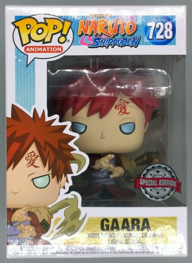728 Gaara - Metallic Special Edition - Naruto Shippuden Funko POP Funko