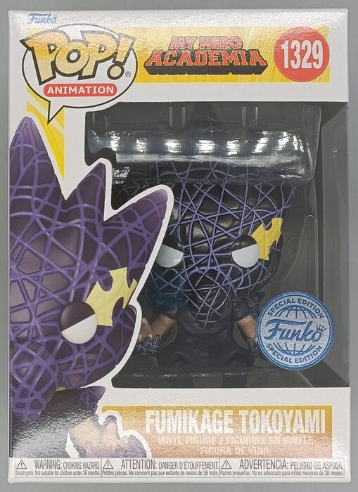 1329 Fumikage Tokoyami (Black Abyss) My Hero Academia Funko POP Funko