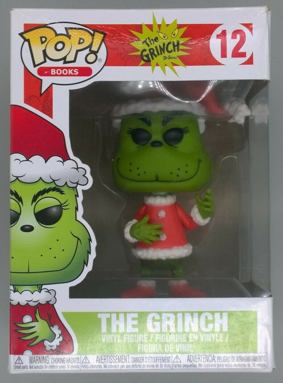 12 The Grinch - Books - Funko POP - Box Damaged Funko