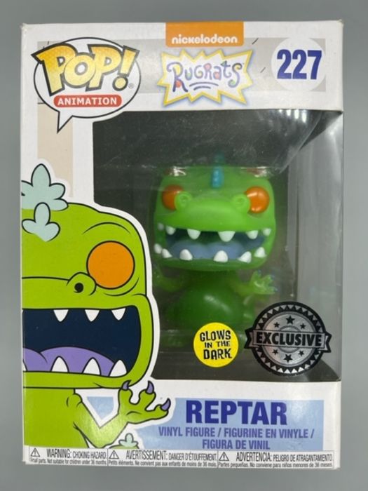 227 Reptar - Glow - Nickelodeon Rugrats Funko POP - Box Damaged Funko