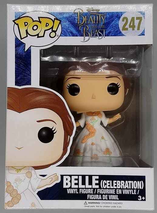 247 Belle (Celebration) - Disney Beauty and Beast Funko POP - Box Damaged