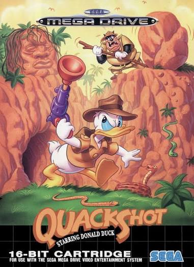 Quackshot:Donald Duck for Sega MegaDrive Mega Drive - UK CIB Sega
