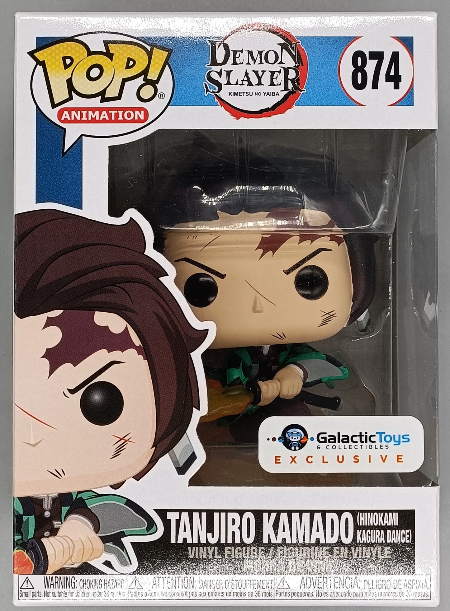 874 Tanjiro Kamado (Hinokami Kagura Dance) Demon Slayer Funko POP