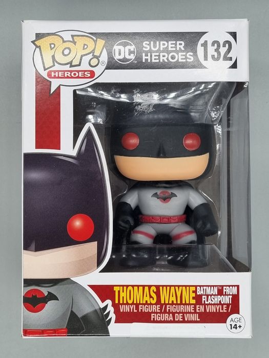 132 Thomas Wayne (Batman from Flashpoint) - DC Funko POP Funko