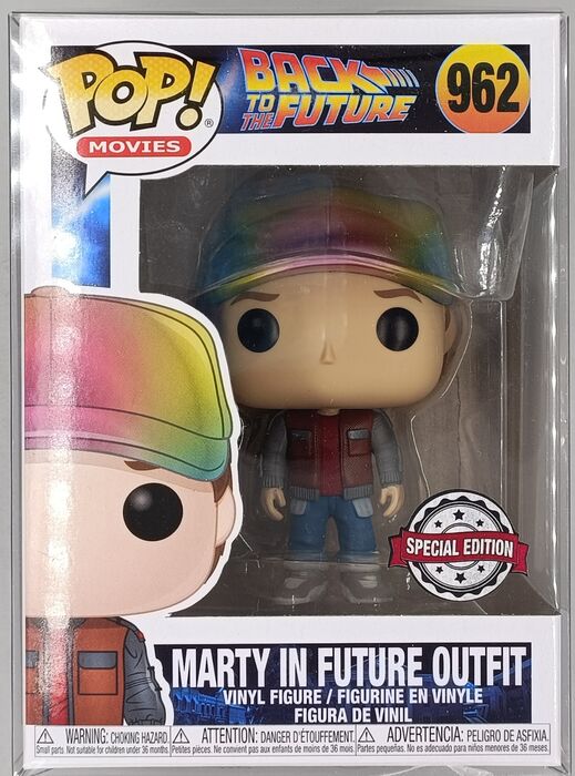 962 Marty (in Future Outfit) Metallic - Back to the Future Funko POP