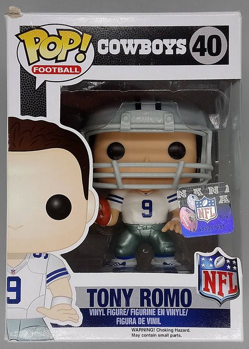 40 Tony Romo - NFL Dallas Cowboys - Box Damaged Funko POP