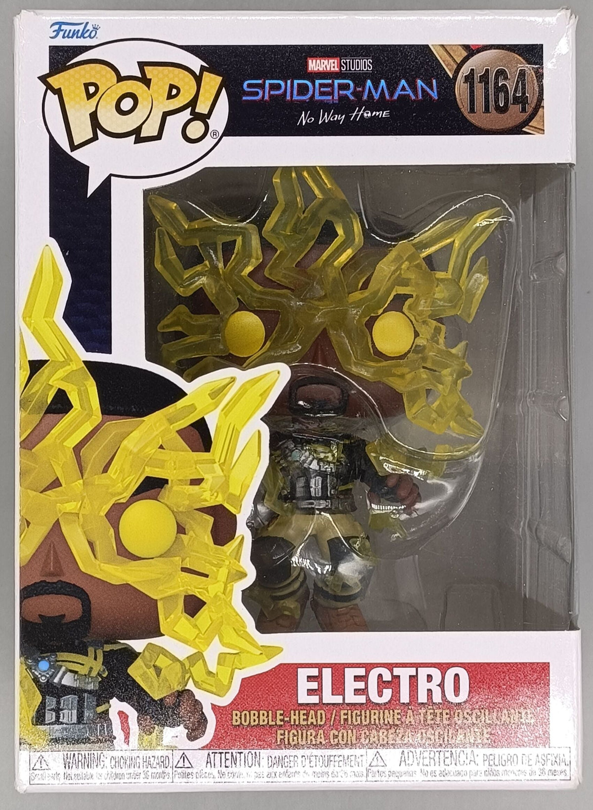 1164 Electro - Marvel Spider-man No Way Home - Funko POP - Box Damaged Funko