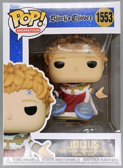 1553 Julius - Black Clover Funko POP - Brand New Funko