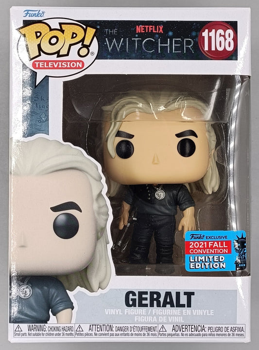 1168 Geralt (Casual) The Witcher - 2021 Con Funko POP - FanofThings.co.uk