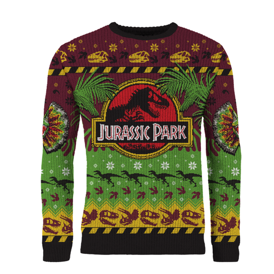 Jurassic Park: Happy Rexmas Christmas Jumper (Size: M)
