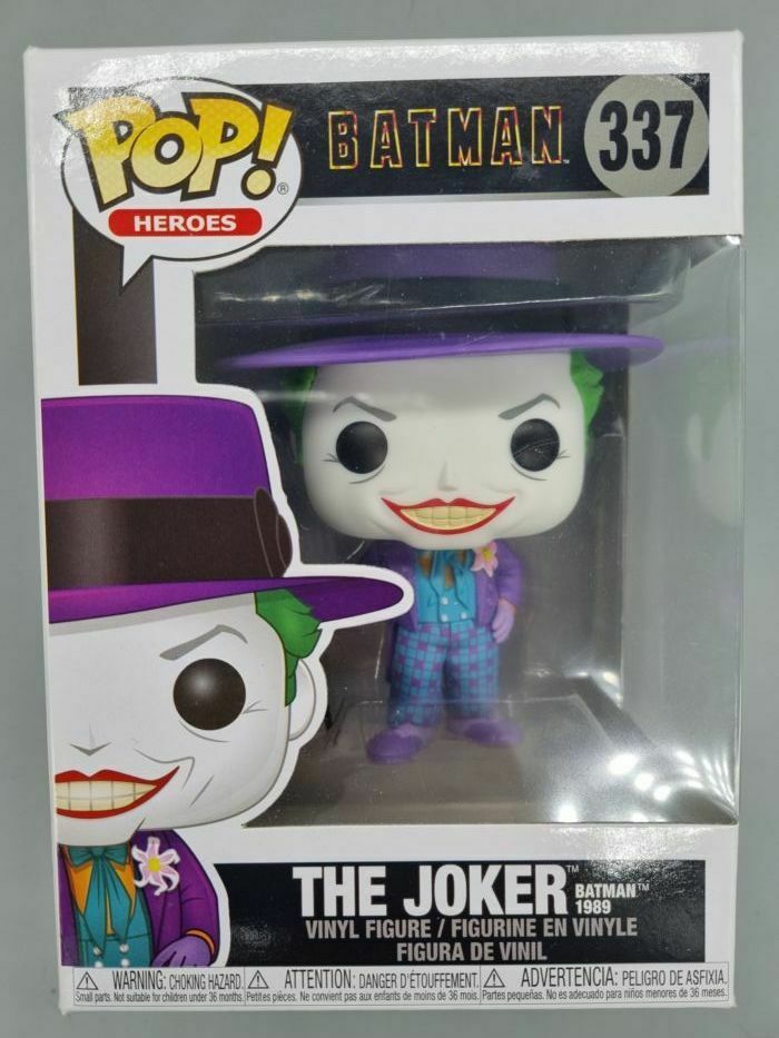 337 The Joker - DC - Batman 1989 Funko POP