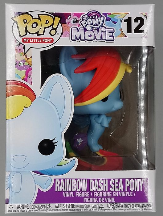 12 Rainbow Dash Sea Pony - My Little Pony Funko POP Funko