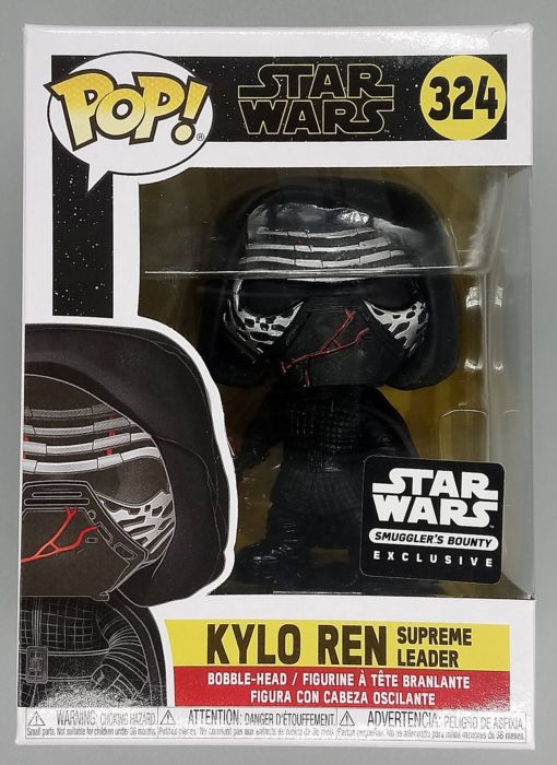 324 Kylo Ren (Supreme Leader- Hooded) - Star Wars SB Funko POP Funko