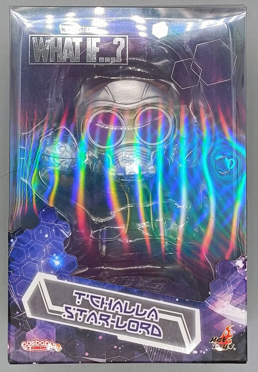 Cosbaby T’Challa Star-Lord - Marvel Studios What If...? - Hot Toys - Brand New Hot Toys