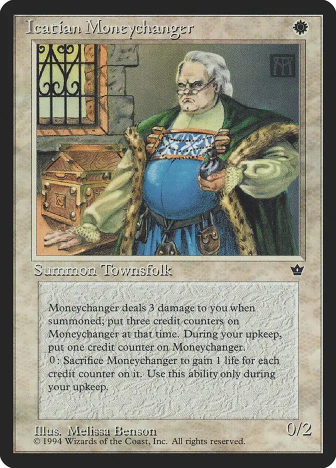 10c - Icatian Moneychanger - Fallen Empires - Normal - Magic: The Gathering Card