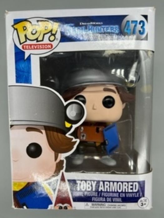 473 Toby Armored - Trollhunters Funko POP - Box Damaged Funko