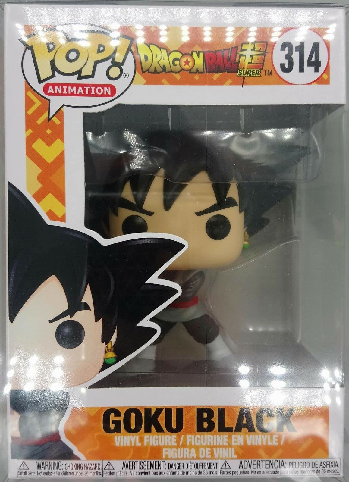 314 Goku Black - Dragon Ball Super - Funko POP - Box Damaged