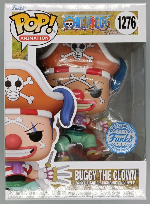 1276 Buggy the Clown - One Piece Funko POP Funko