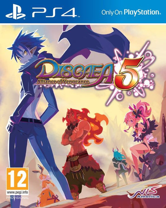 Disgaea 5: Alliance of Vengeance for Playstation 4 (PS4) NIS America