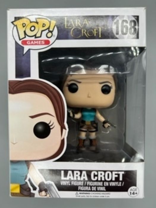 168 Lara Croft - Tomb Raider - Box Damaged Funko POP Funko