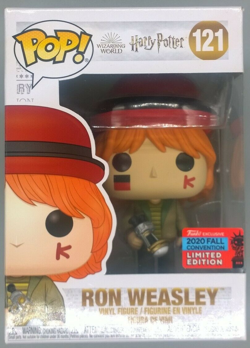 121 Ron Weasley (Quidditch World Cup) Harry Potter 2020 Con Funko POP Funko