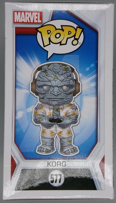 577 Korg (Gamer) - Marvel Avengers Endgame Box Damaged Funko POP
