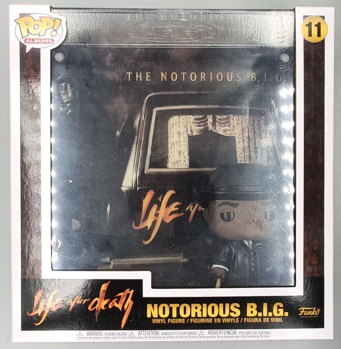 11 Notorious B.I.G. (Life After Death) - Rocks - Albums Funko POP Funko